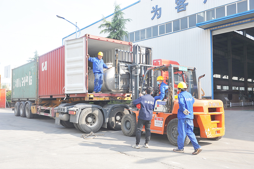 華泰集團承攬的1000T/D大豆預處理、浸出和精煉項目發往玻利維亞